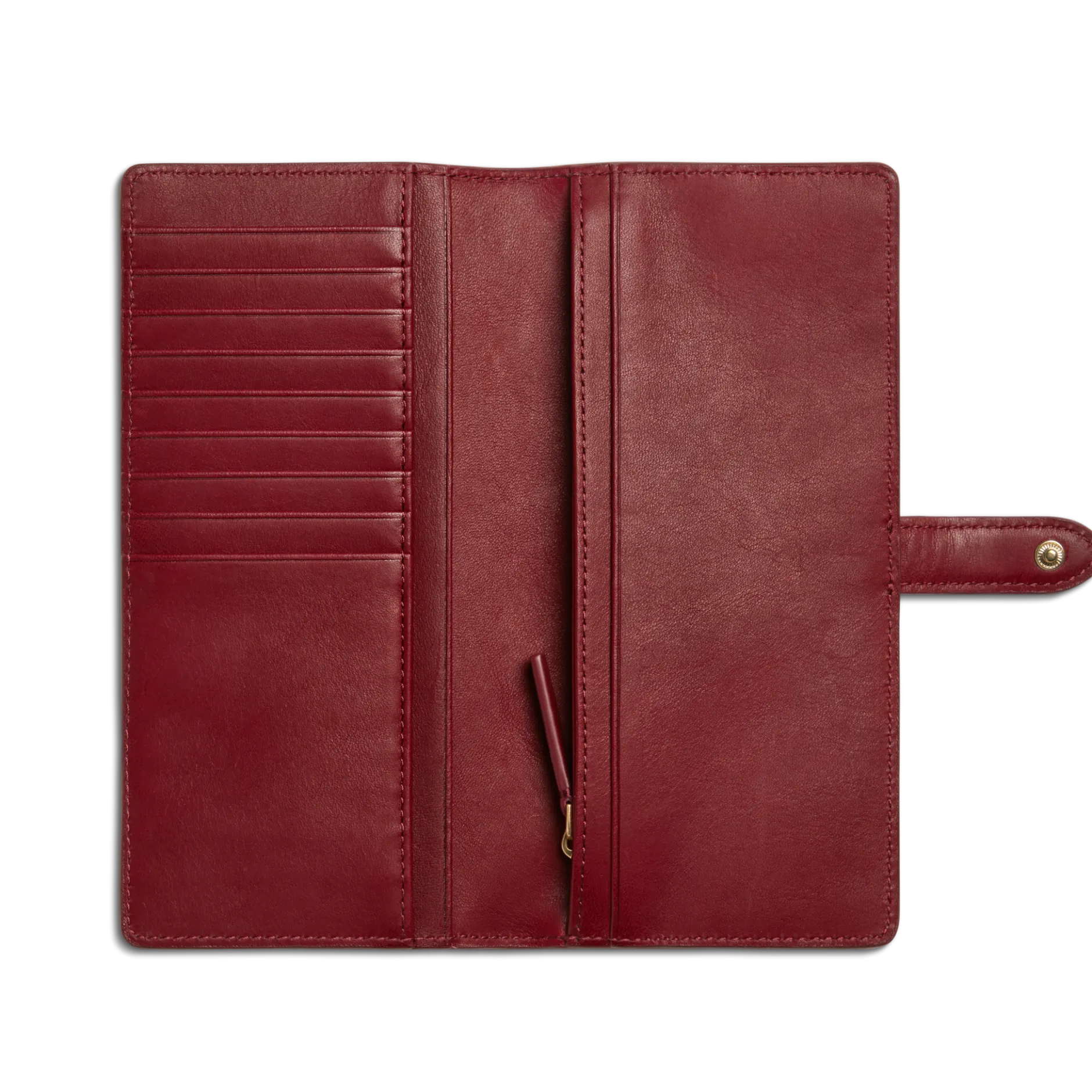 Sale Shinola Continental Snap Wallet Ruby