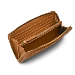 Online Shinola Continental Zip Wallet