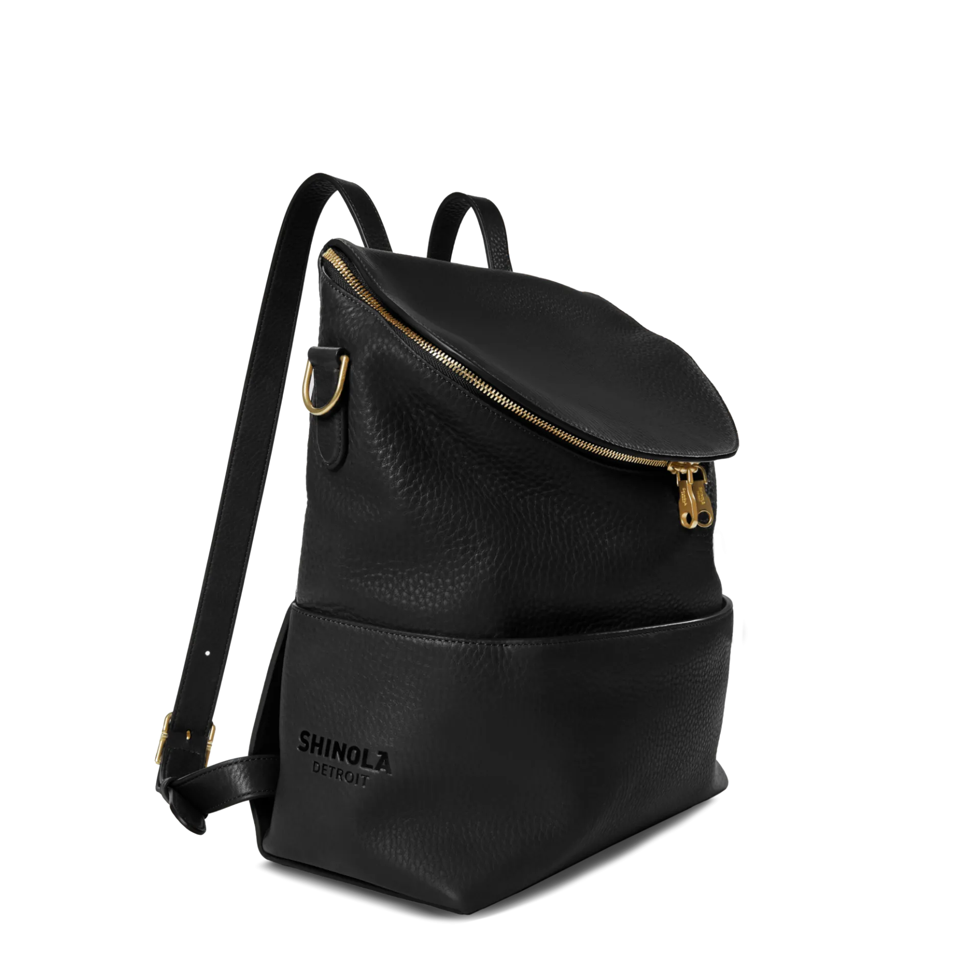 New Shinola Convertible Pocket Backpack Brand Stripe / Black