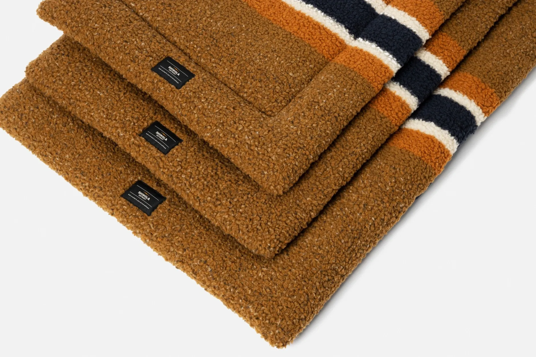 Sale Shinola Crate Comfort Mat Tan Stripe