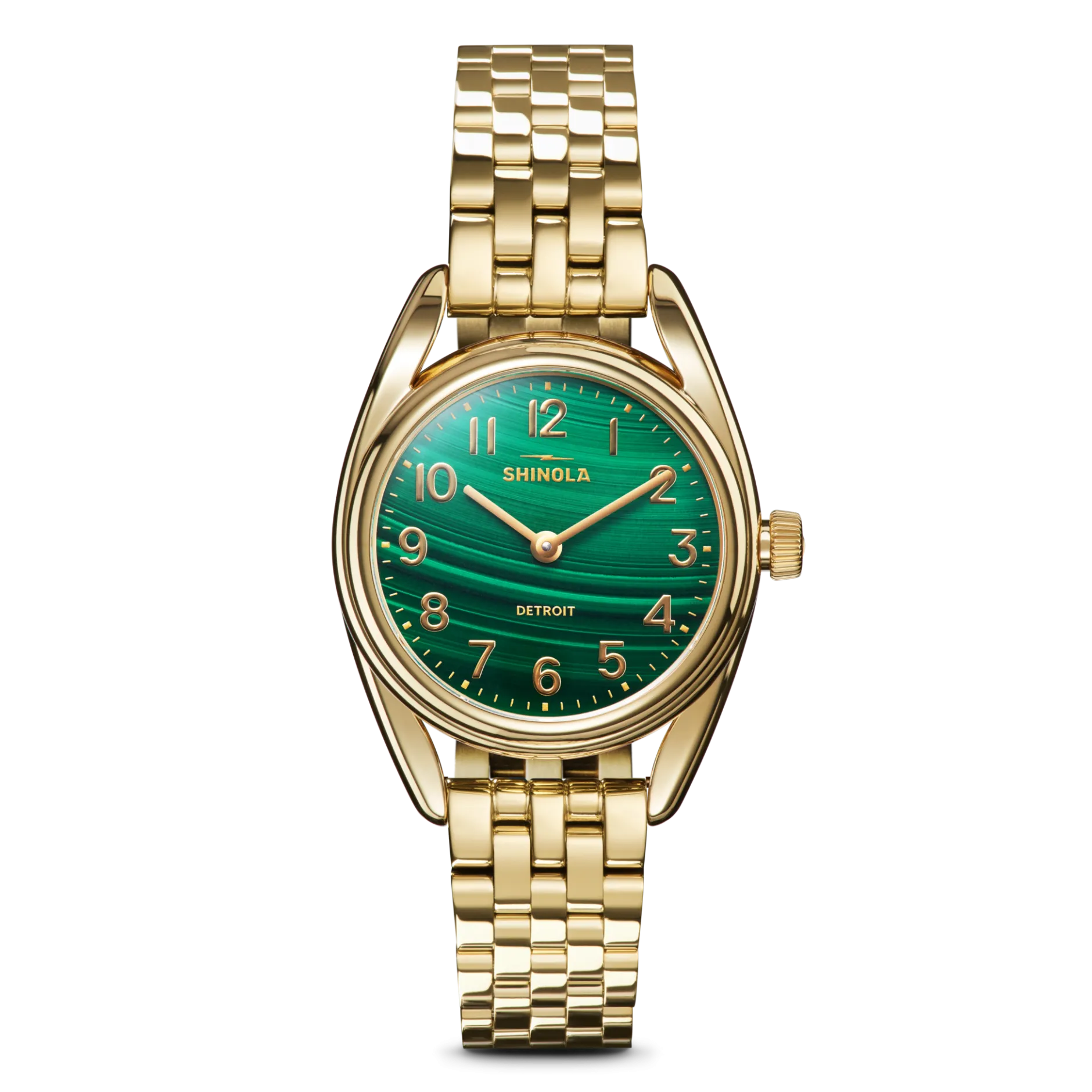 Hot Shinola Derby Watch Malachite