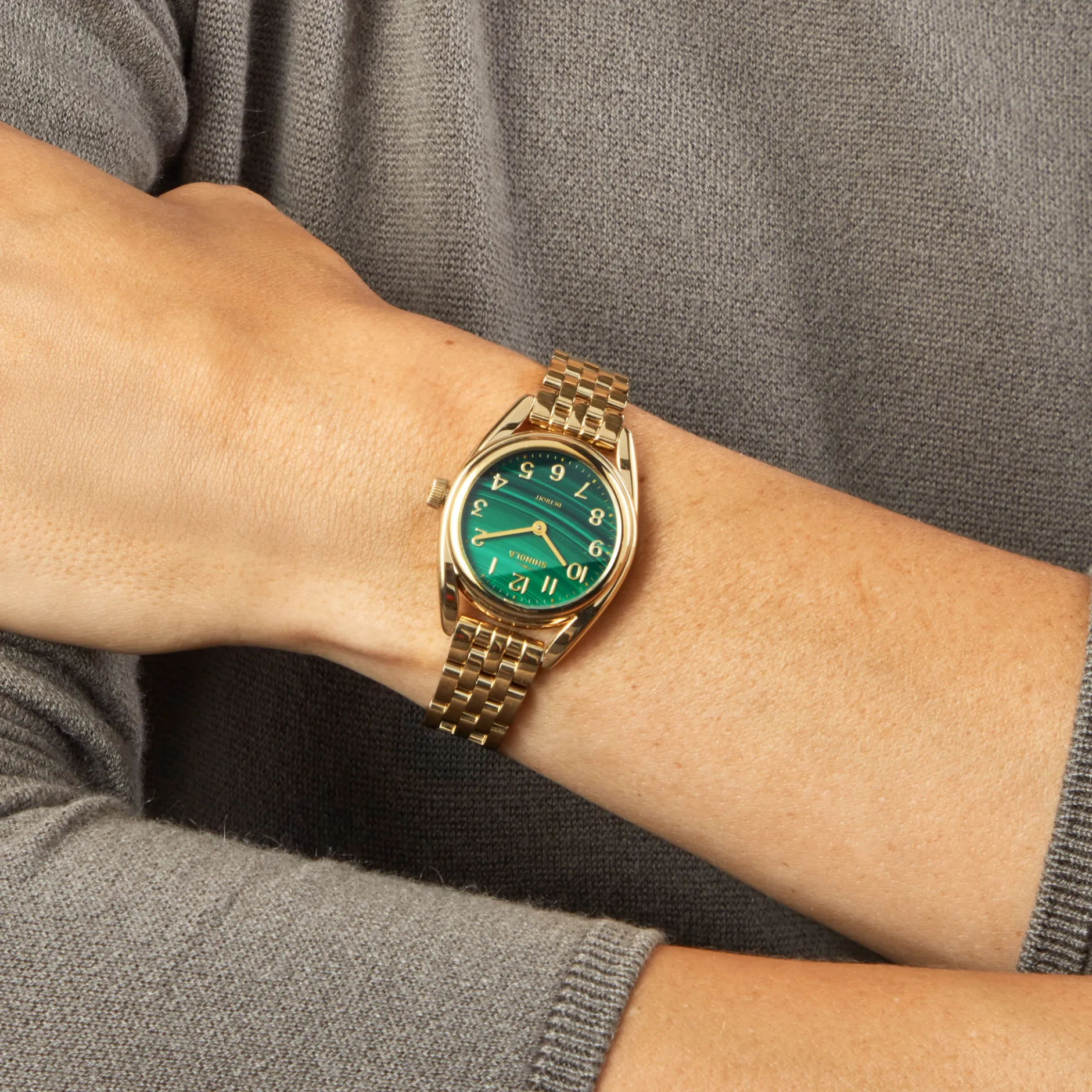 Hot Shinola Derby Watch Malachite