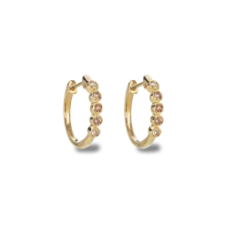Online Shinola Desert Diamond Huggie Earrings OS
