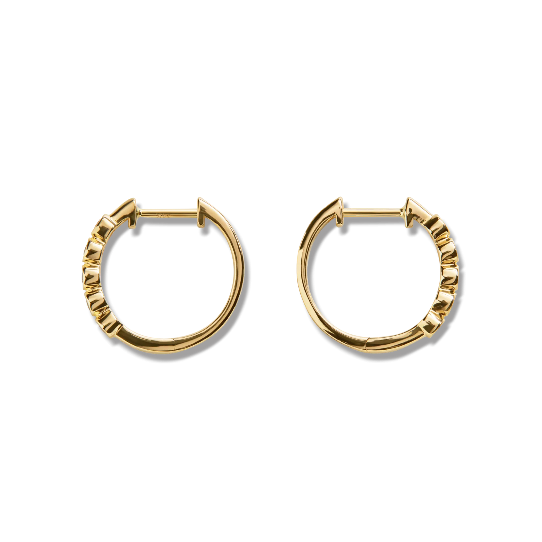 Online Shinola Desert Diamond Huggie Earrings OS