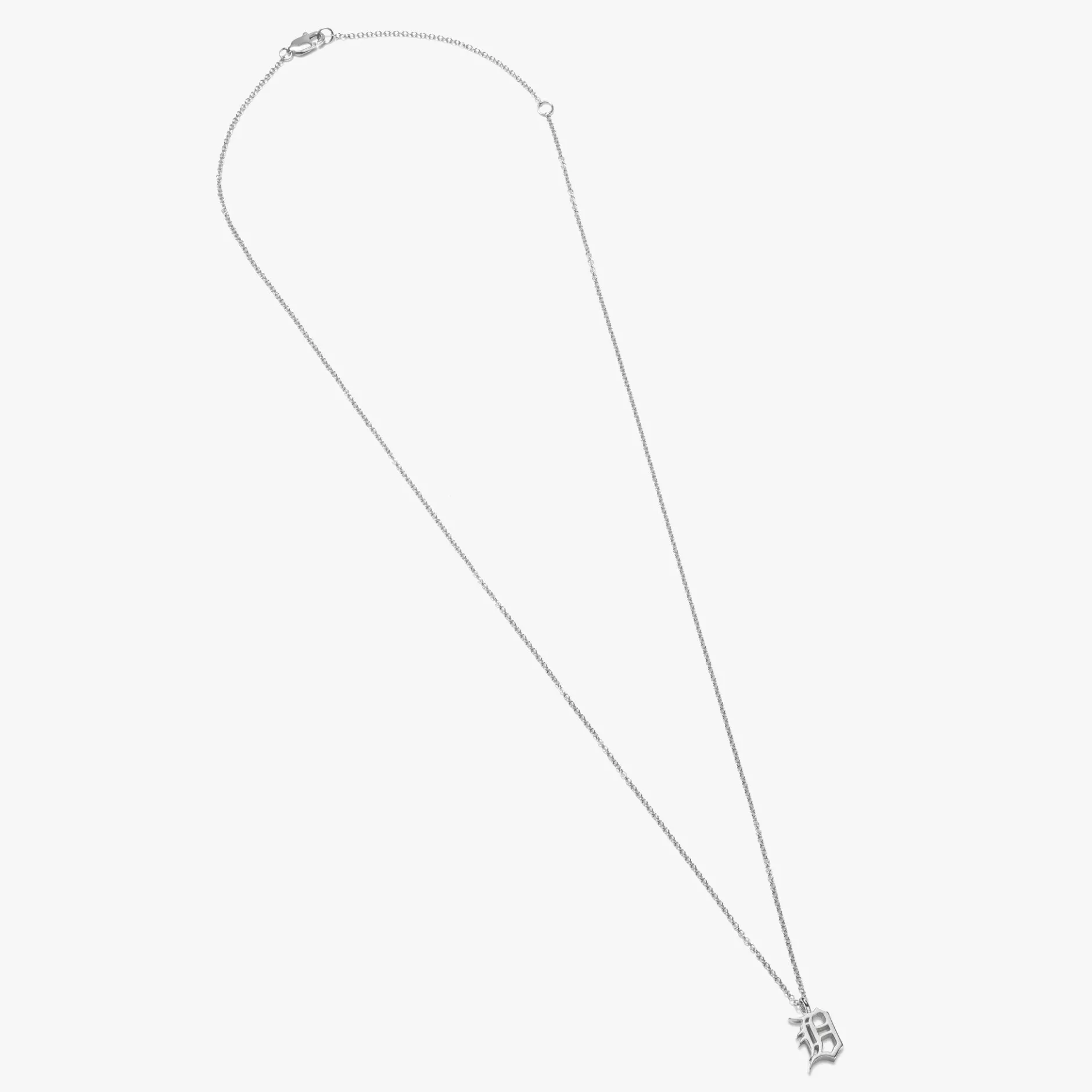 New Shinola Detroit "D" Charm Necklace