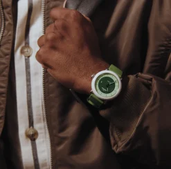 Shinola Detrola Watch Deep Olive