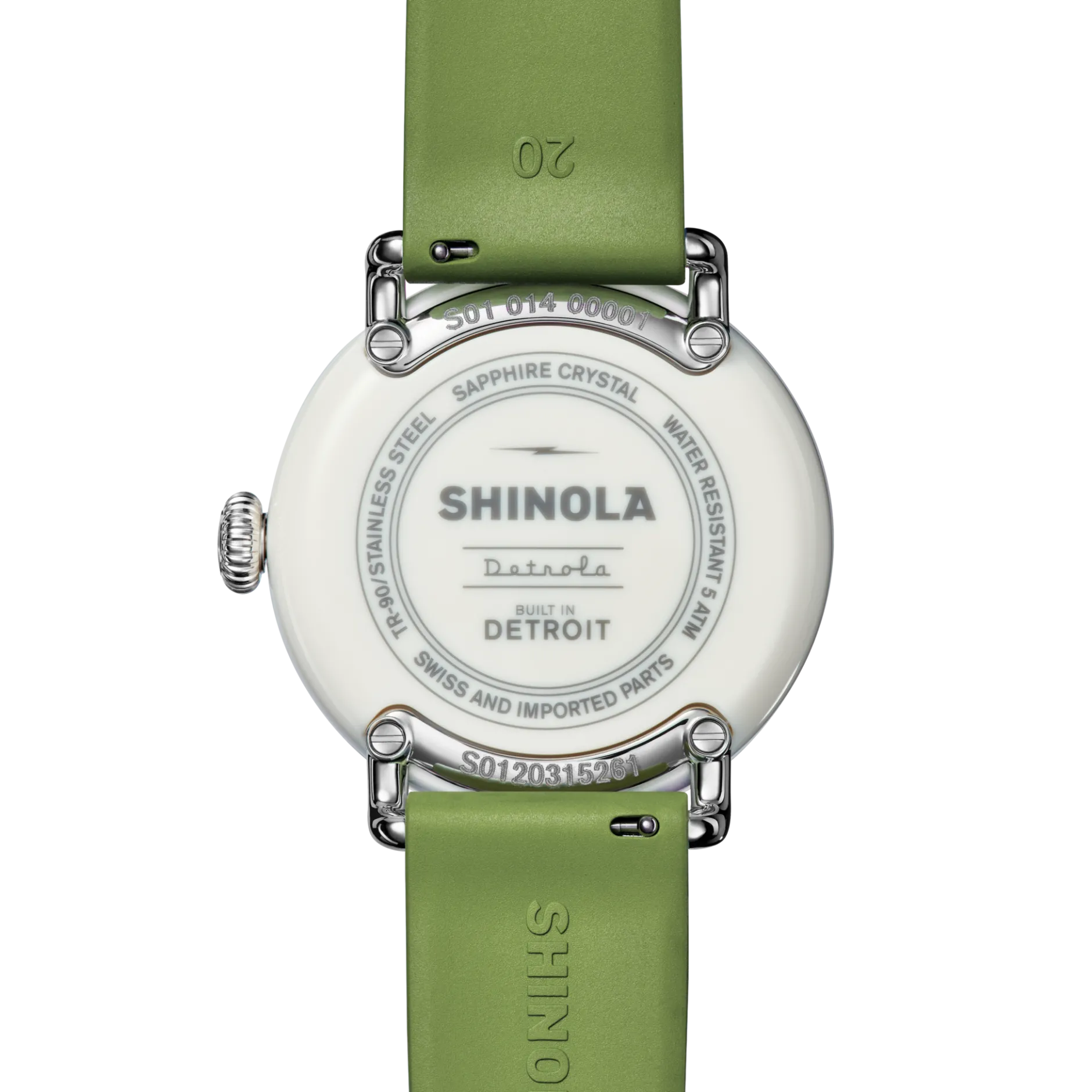 Shinola Detrola Watch Deep Olive