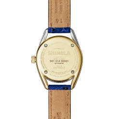 Hot Shinola Diamond Derby Watch Sapphire Alligator