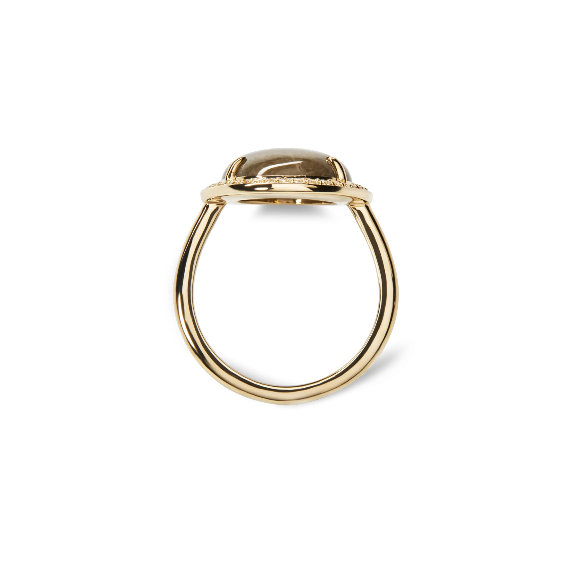 Best Shinola Diamond Pave Oval Petoskey Ring