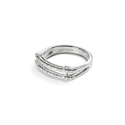 Sale Shinola Diamond Pave Rivet Double Row Ring