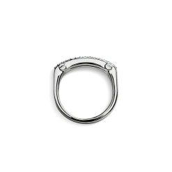 Sale Shinola Diamond Pave Rivet Double Row Ring