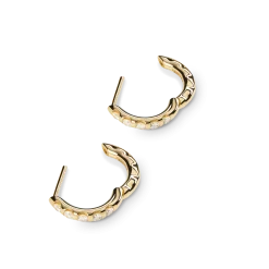 Online Shinola Diamond Petite Round Huggie Earrings