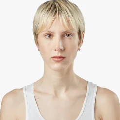 Online Shinola Diamond Petite Round Huggie Earrings