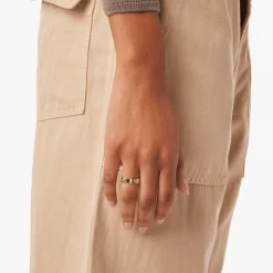 Discount Shinola Diamond Rivet Plaque Ring