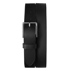 New Shinola 1 1/4" Dress Belt Black