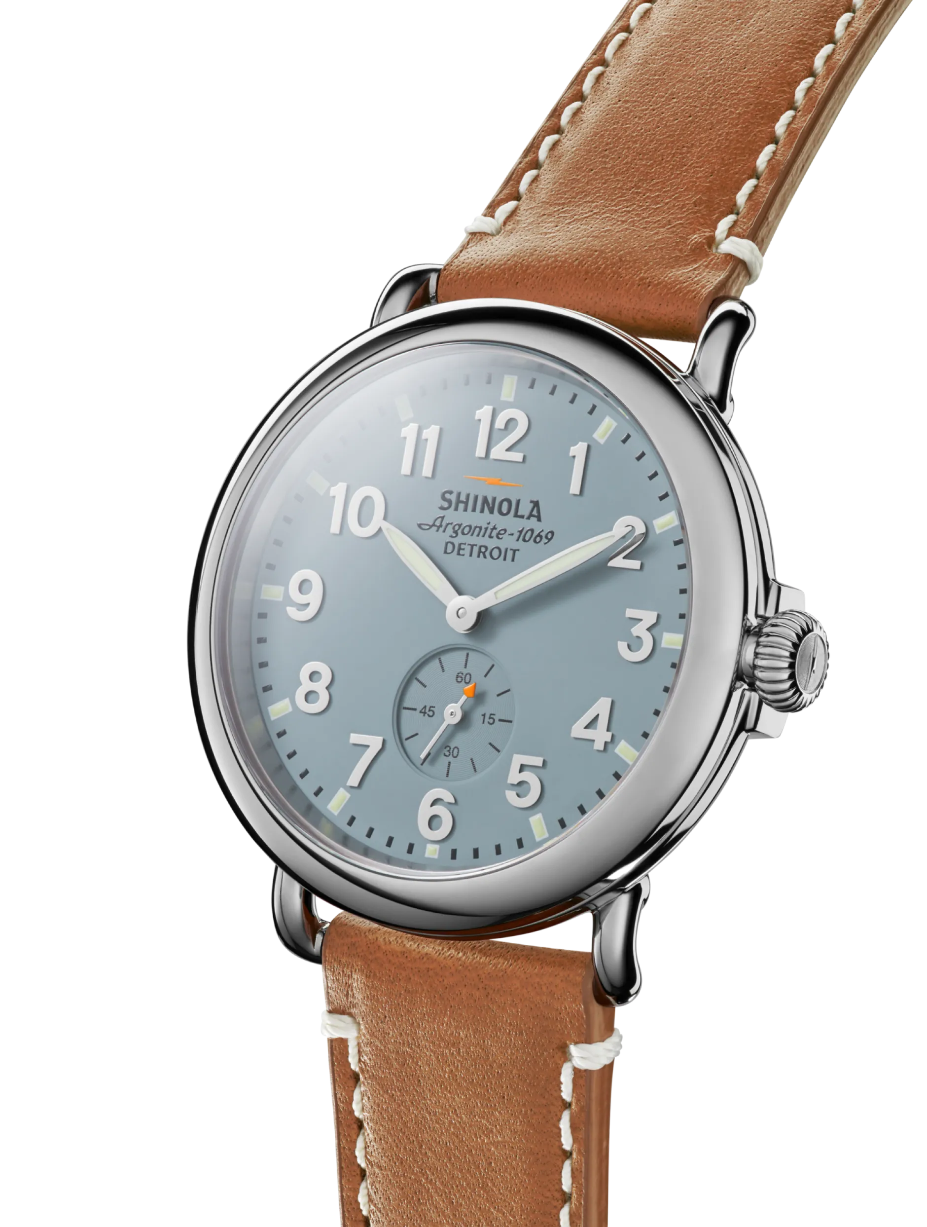 Best Shinola Engravable Runwell Watch Slate Blue