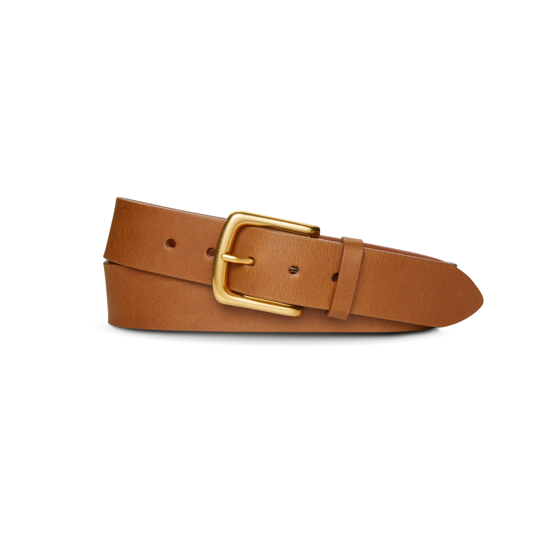 Outlet Shinola 1 1/2" Essential Belt Natural Leather Tan