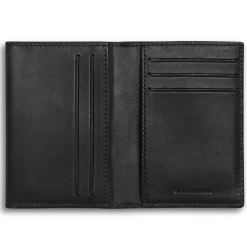 Best Shinola Folded Card Holder Wallet Black