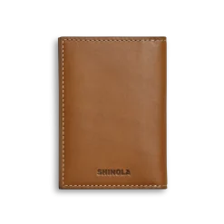Outlet Shinola Folded Card Holder Wallet Tan