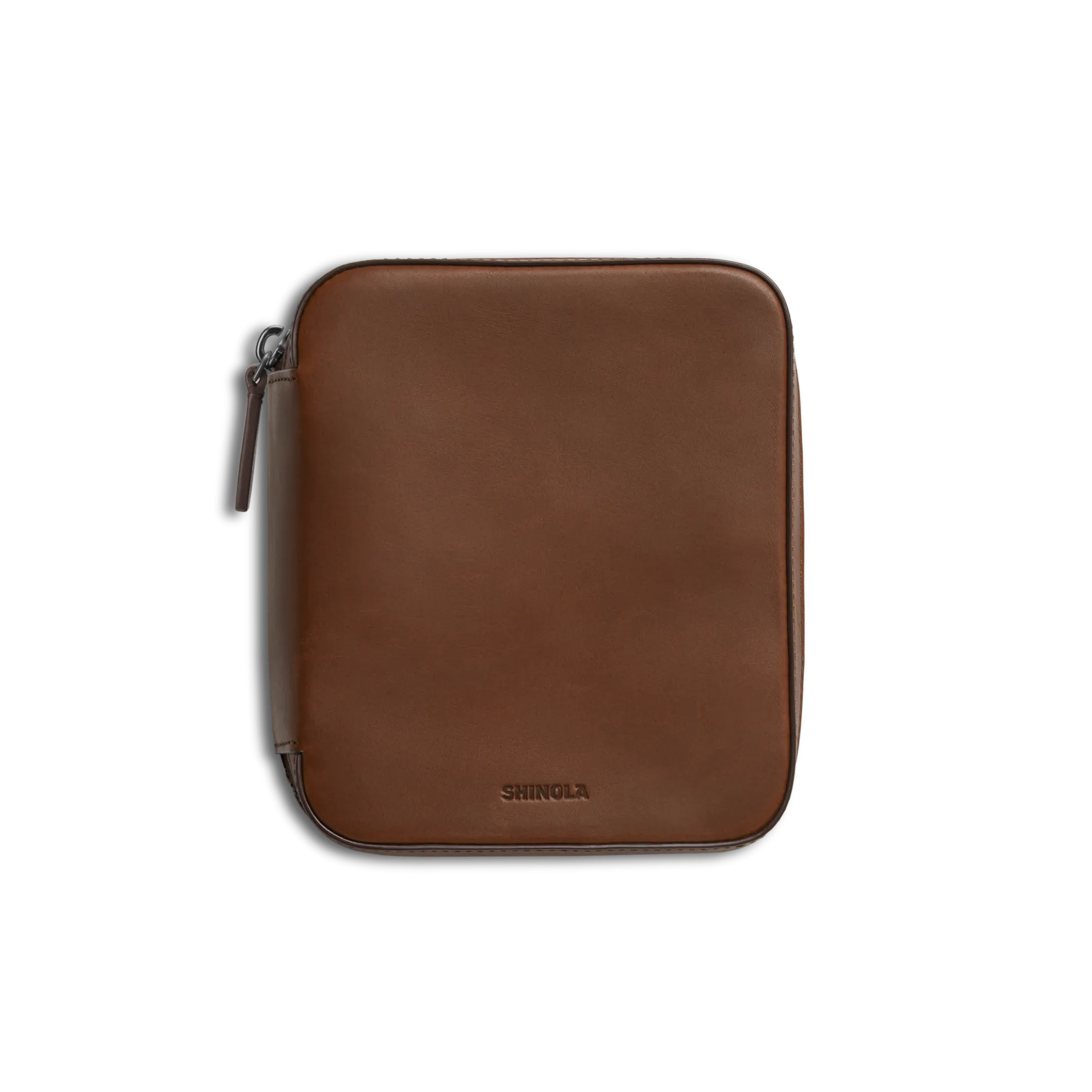 Best Shinola Four Watch Travel Case Medium Brown