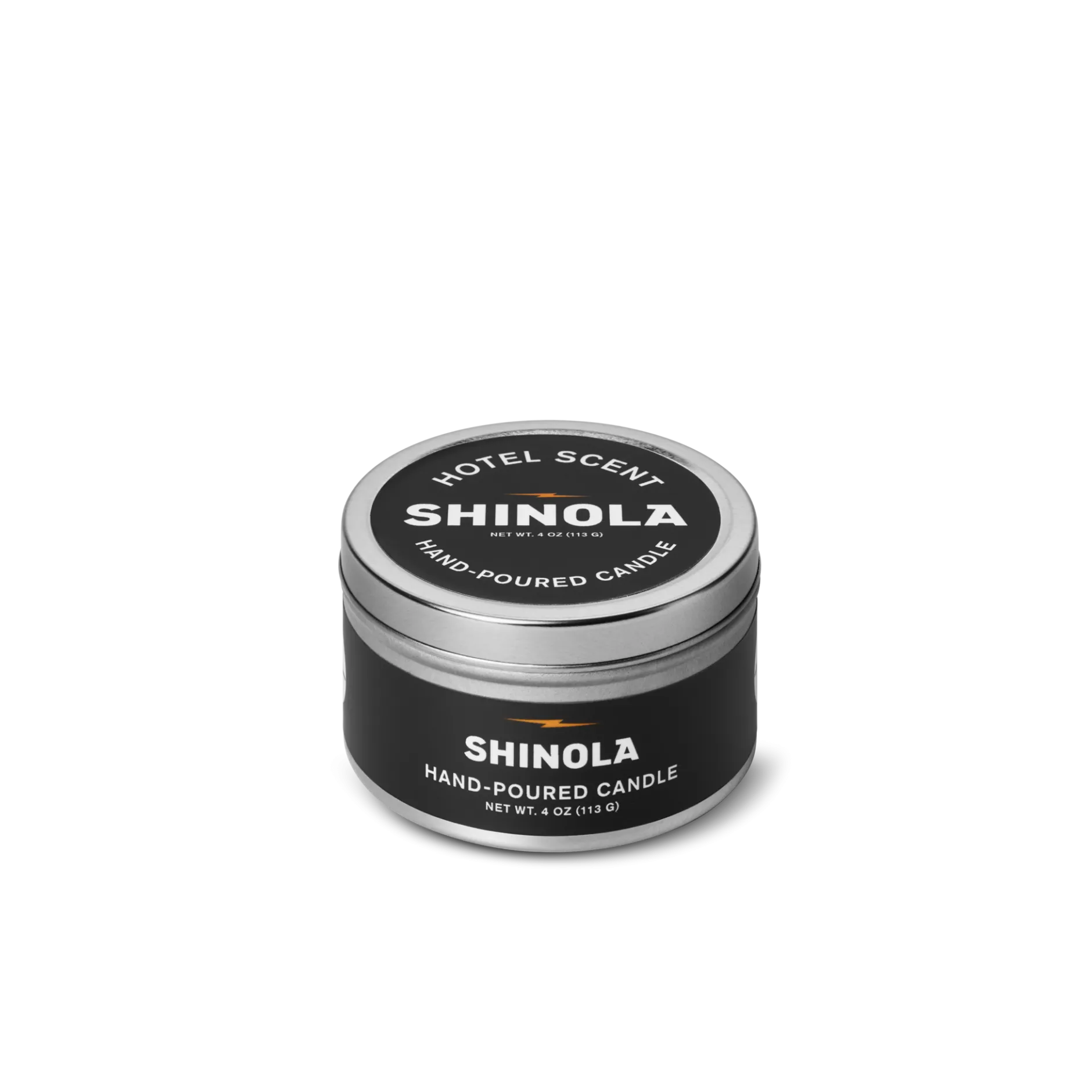 New Shinola Hand Poured 4oz Travel Candle Hotel