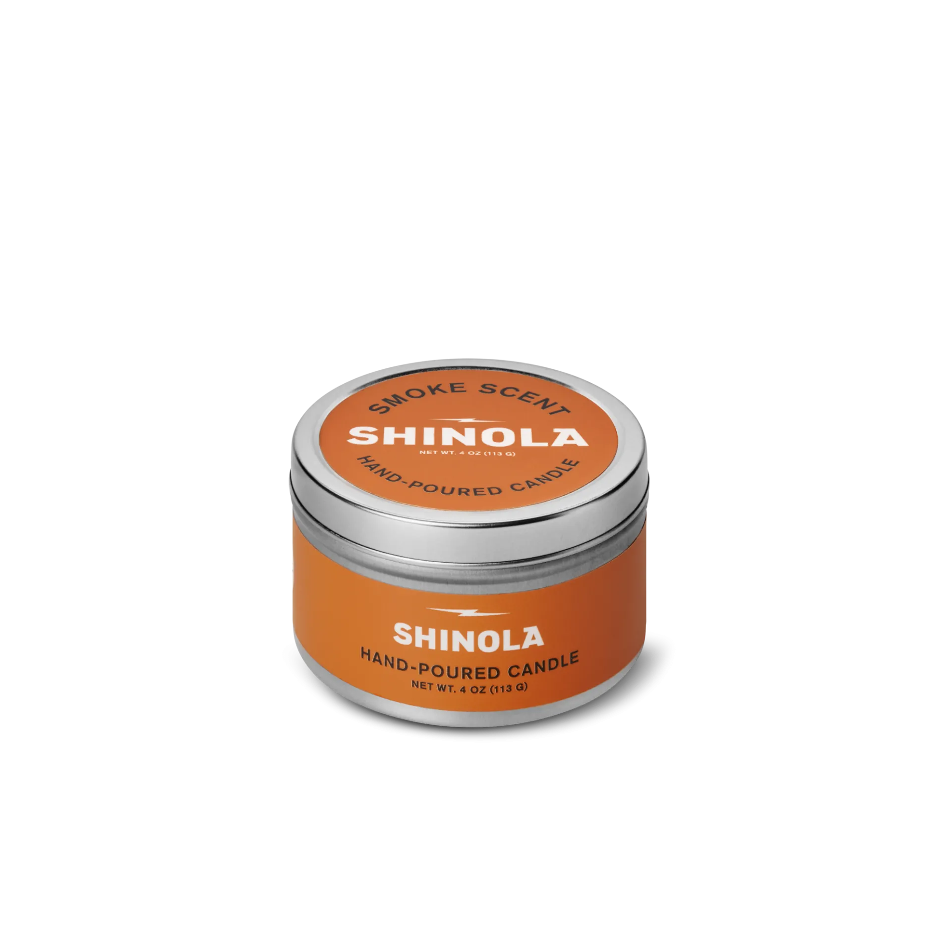 Online Shinola Hand Poured 4oz Travel Candle Smoke