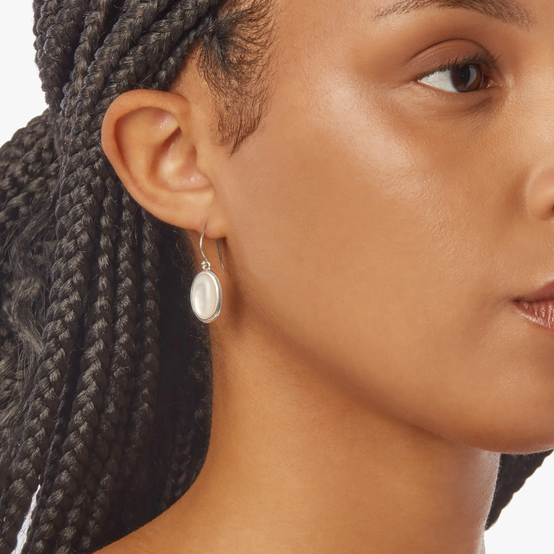 Clearance Shinola Heirloom Drop Earrings Mother of Pearl