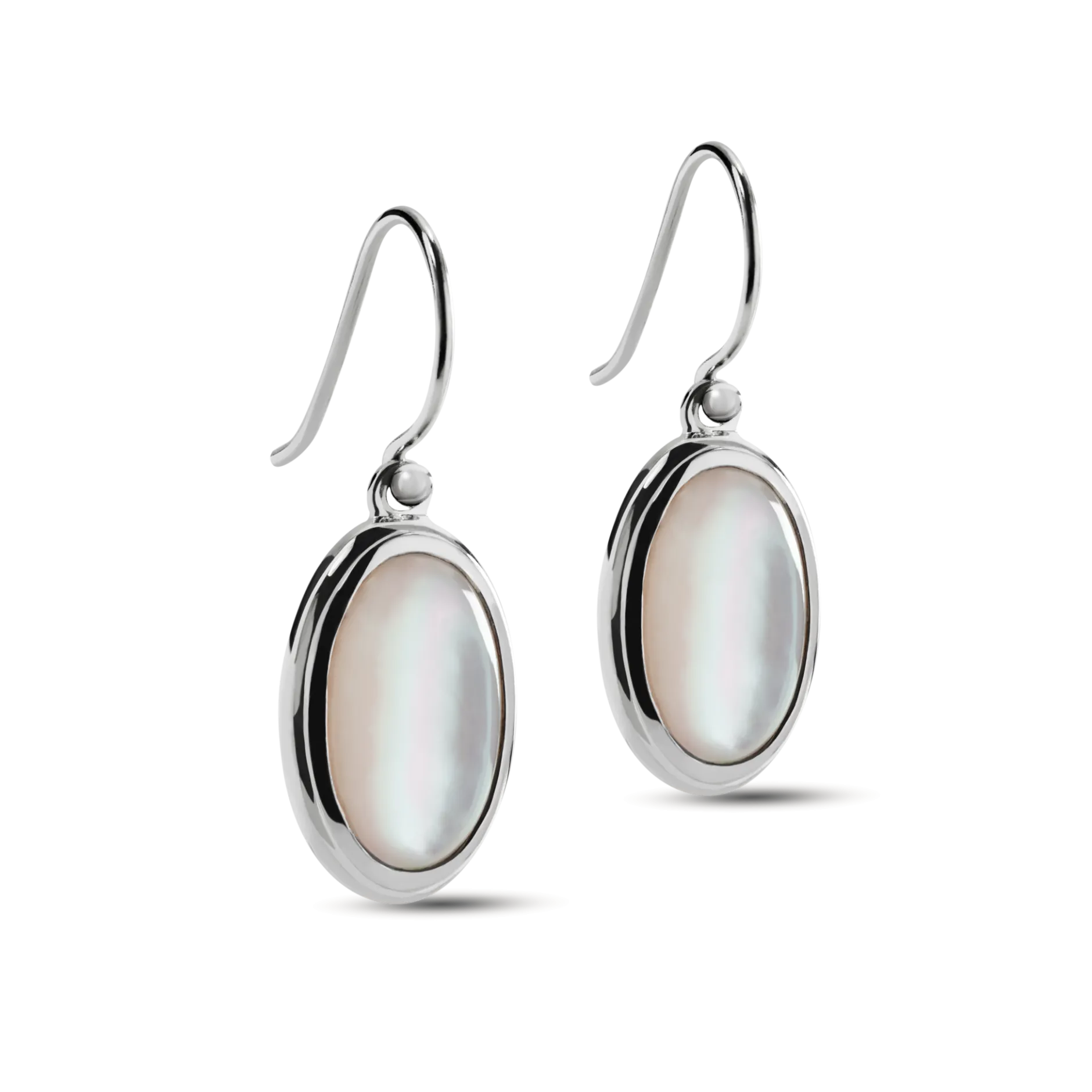 Clearance Shinola Heirloom Drop Earrings Mother of Pearl