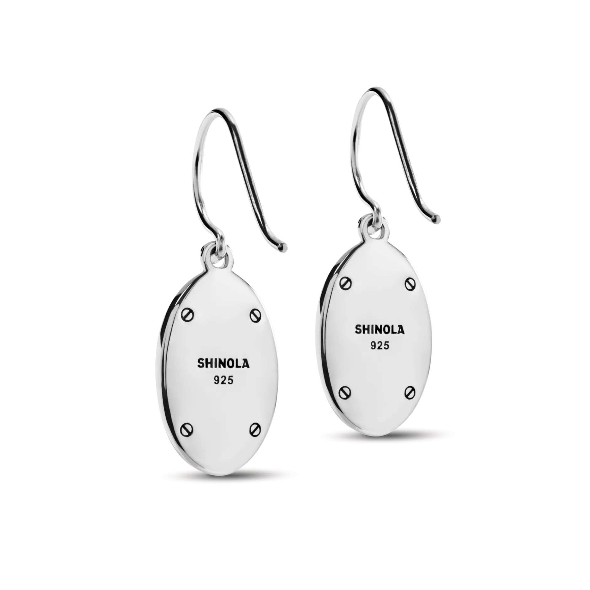 Clearance Shinola Heirloom Drop Earrings Mother of Pearl