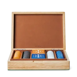 Sale Shinola Lacquered Wood Poker Set