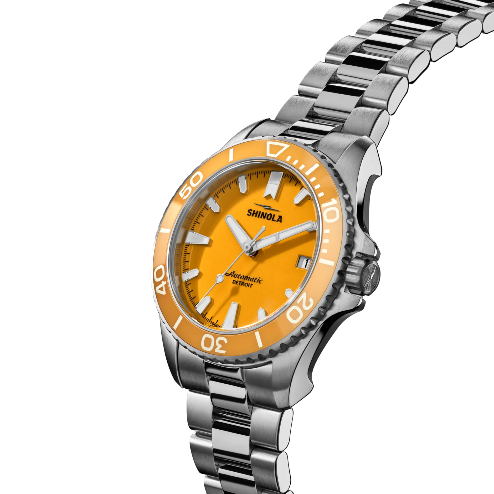 Clearance Shinola Monster Automatic Dive Watch Lake Huron