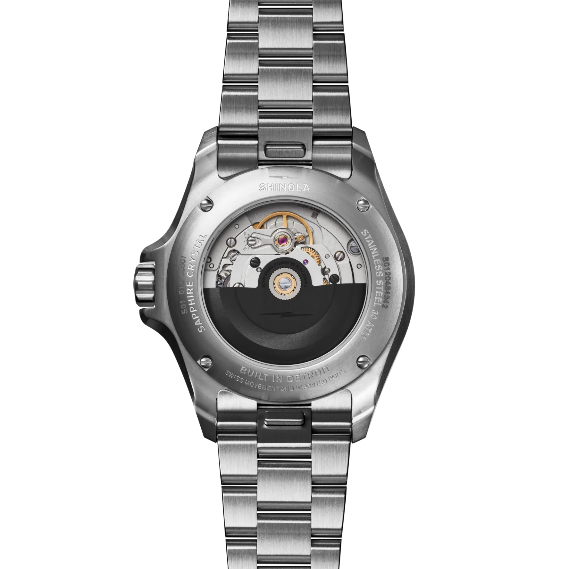 Clearance Shinola Monster Automatic Dive Watch Lake Huron