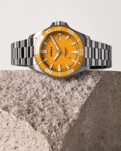 Clearance Shinola Monster Automatic Dive Watch Lake Huron