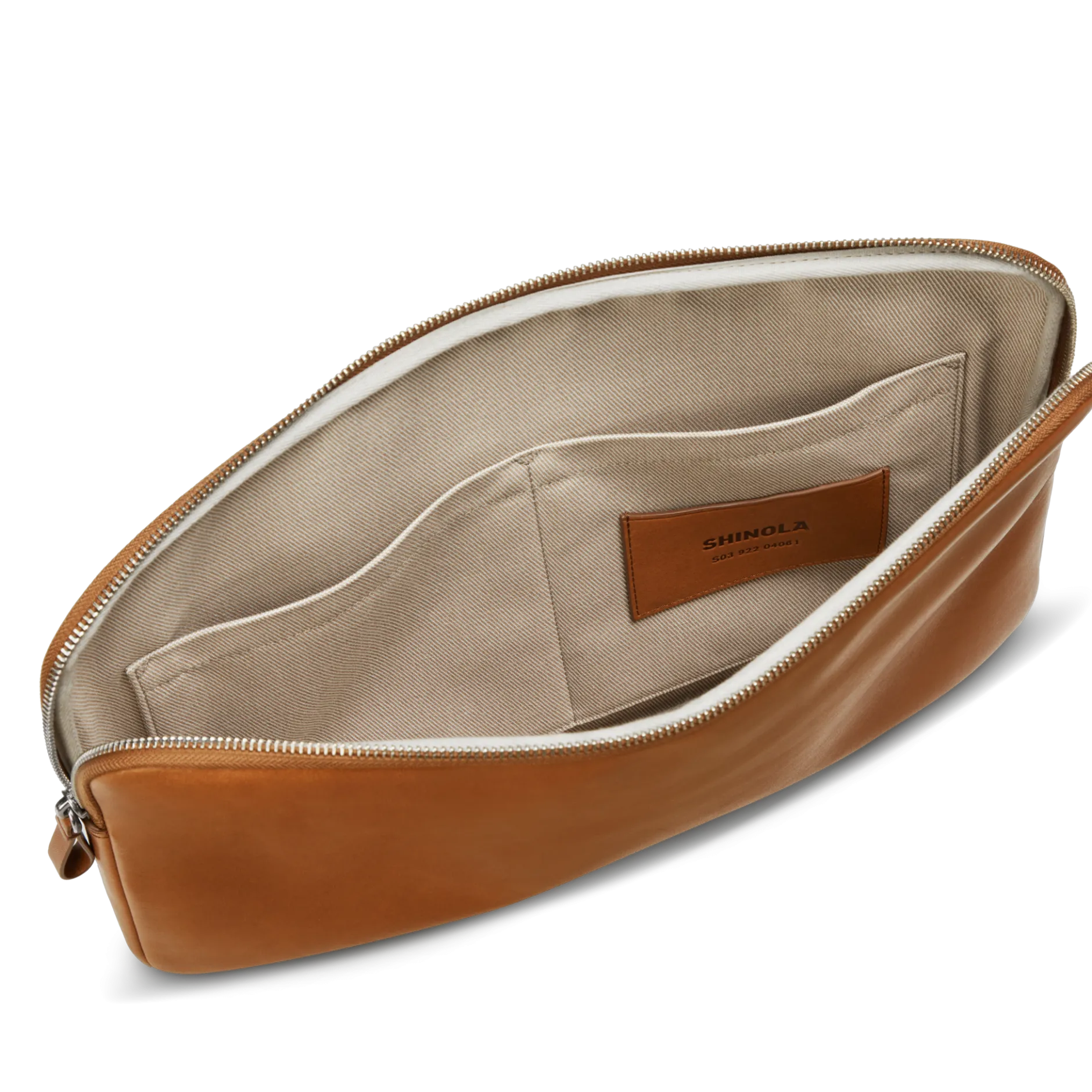 Clearance Shinola Laptop Tech Case Tan