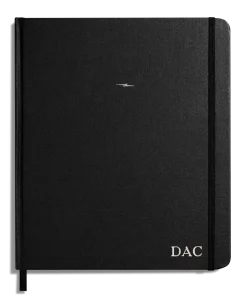 New Shinola Large Hard Plain Sketchbook Black