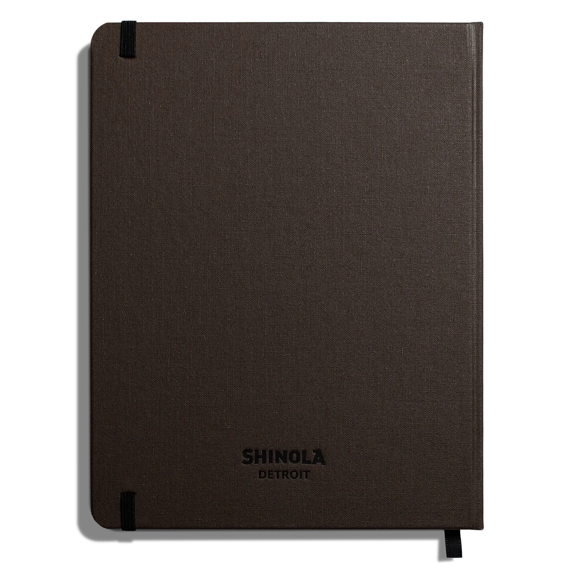 Shinola Large Hard Ruled Journal Espresso