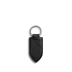 Online Shinola Leather Monogram Key Fob Black