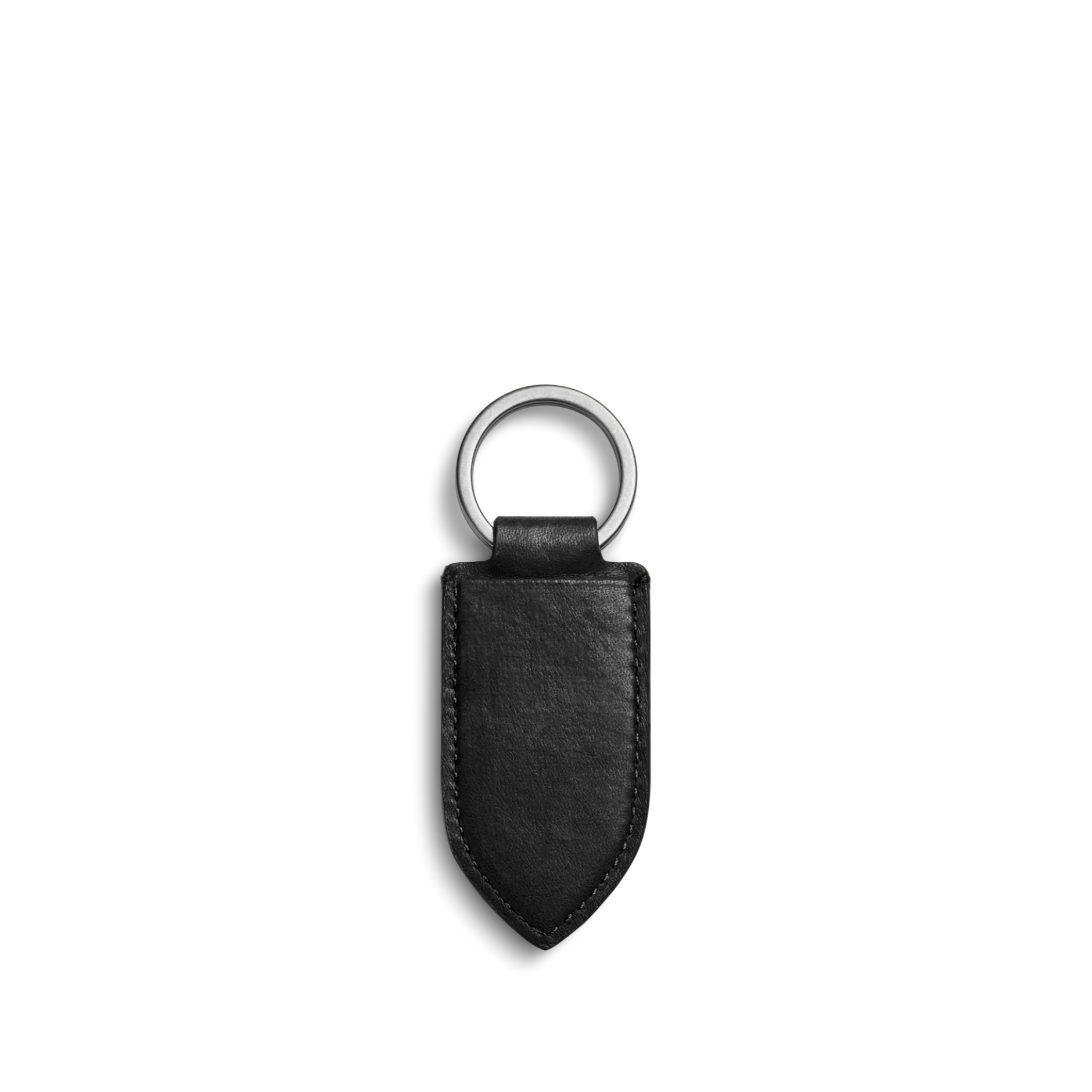 Online Shinola Leather Monogram Key Fob Black
