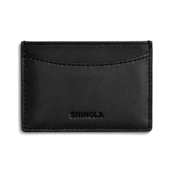 Hot Shinola Leather 3 Pocket Card Case Black