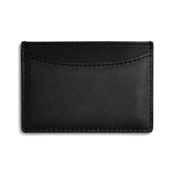 Hot Shinola Leather 3 Pocket Card Case Black