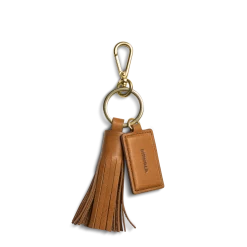 Discount Shinola Leather Tassel Keychain Tan
