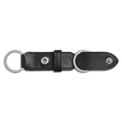 Best Shinola Leather Valet Key Fob Black