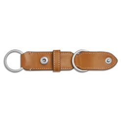 Clearance Shinola Leather Valet Key Fob Tan