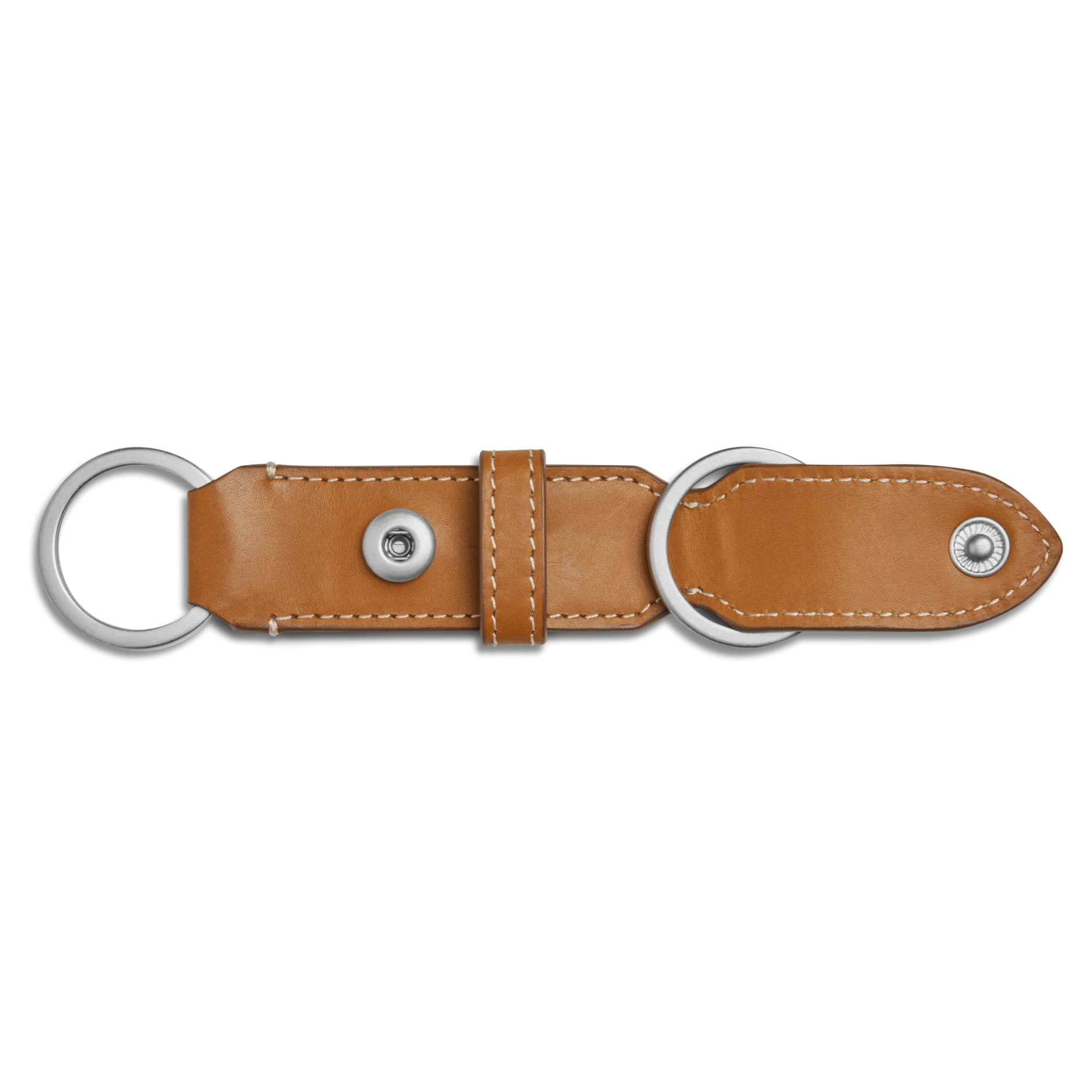 Clearance Shinola Leather Valet Key Fob Tan