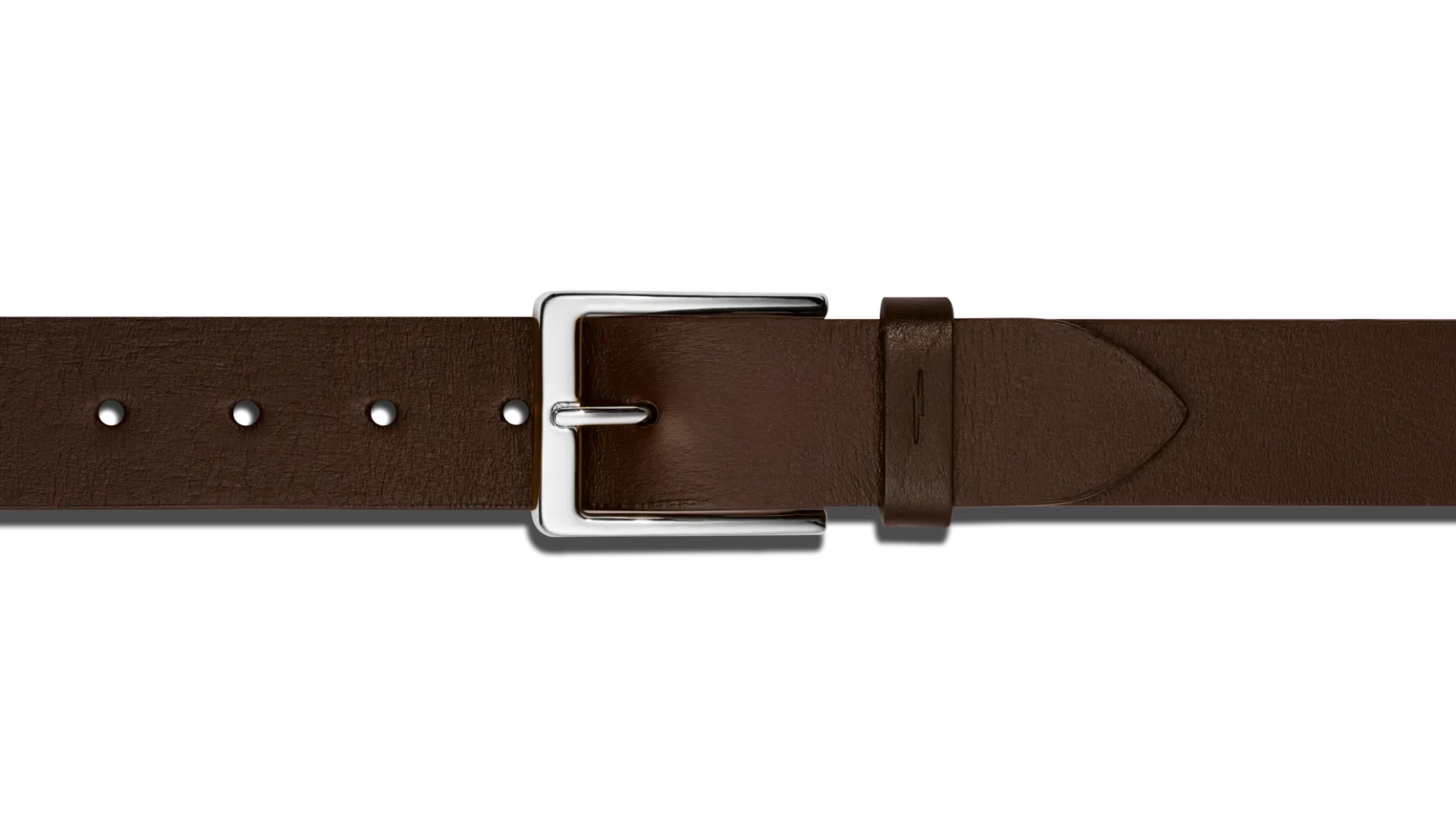 Clearance Shinola 1 1/2" Lightning Bolt Keeper Belt