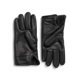 Hot Shinola Lined Leather Gloves Black