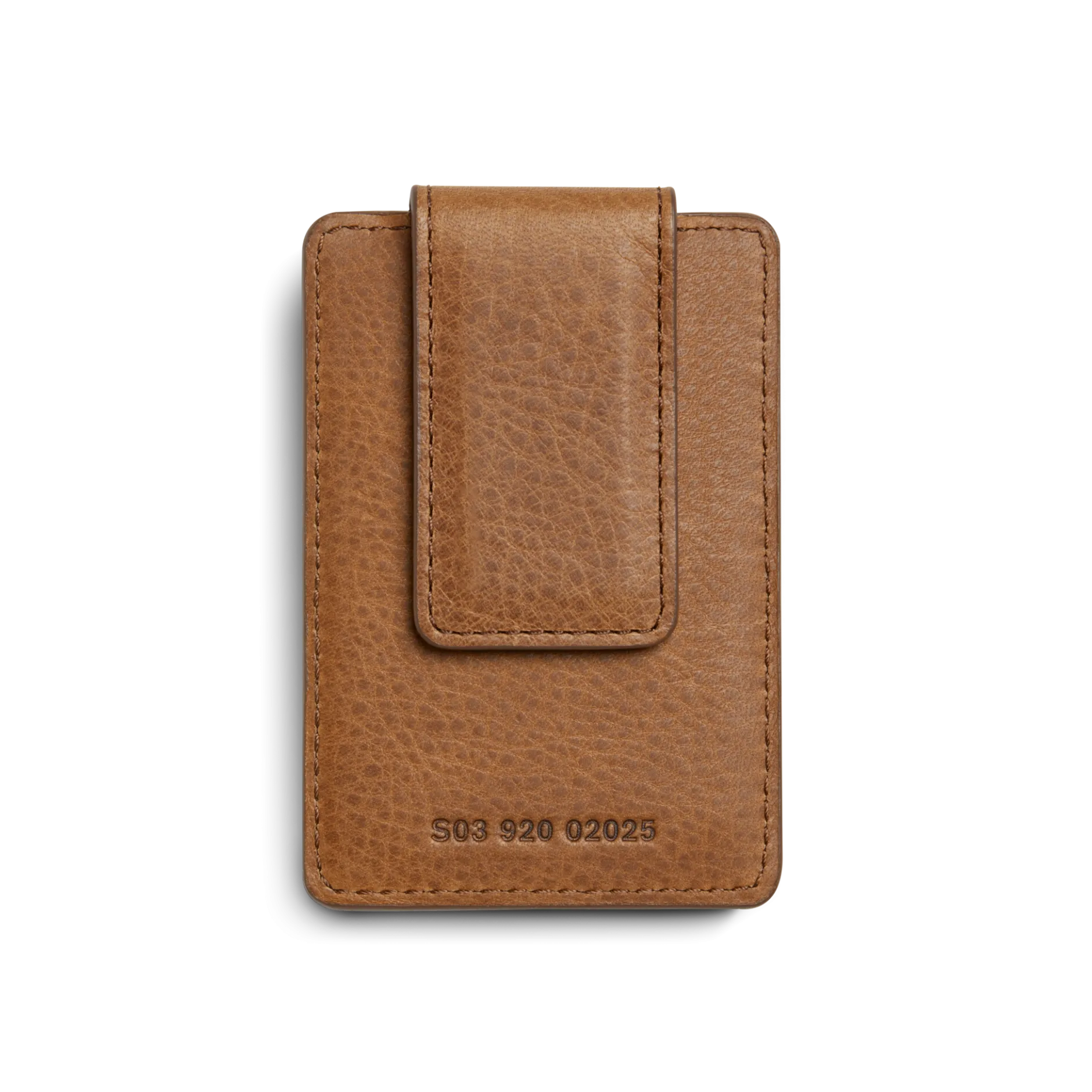 Clearance Shinola Magnetic Money Clip Card Holder Tan