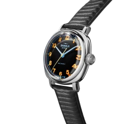 Outlet Shinola Mechanic Watch Black/Orange