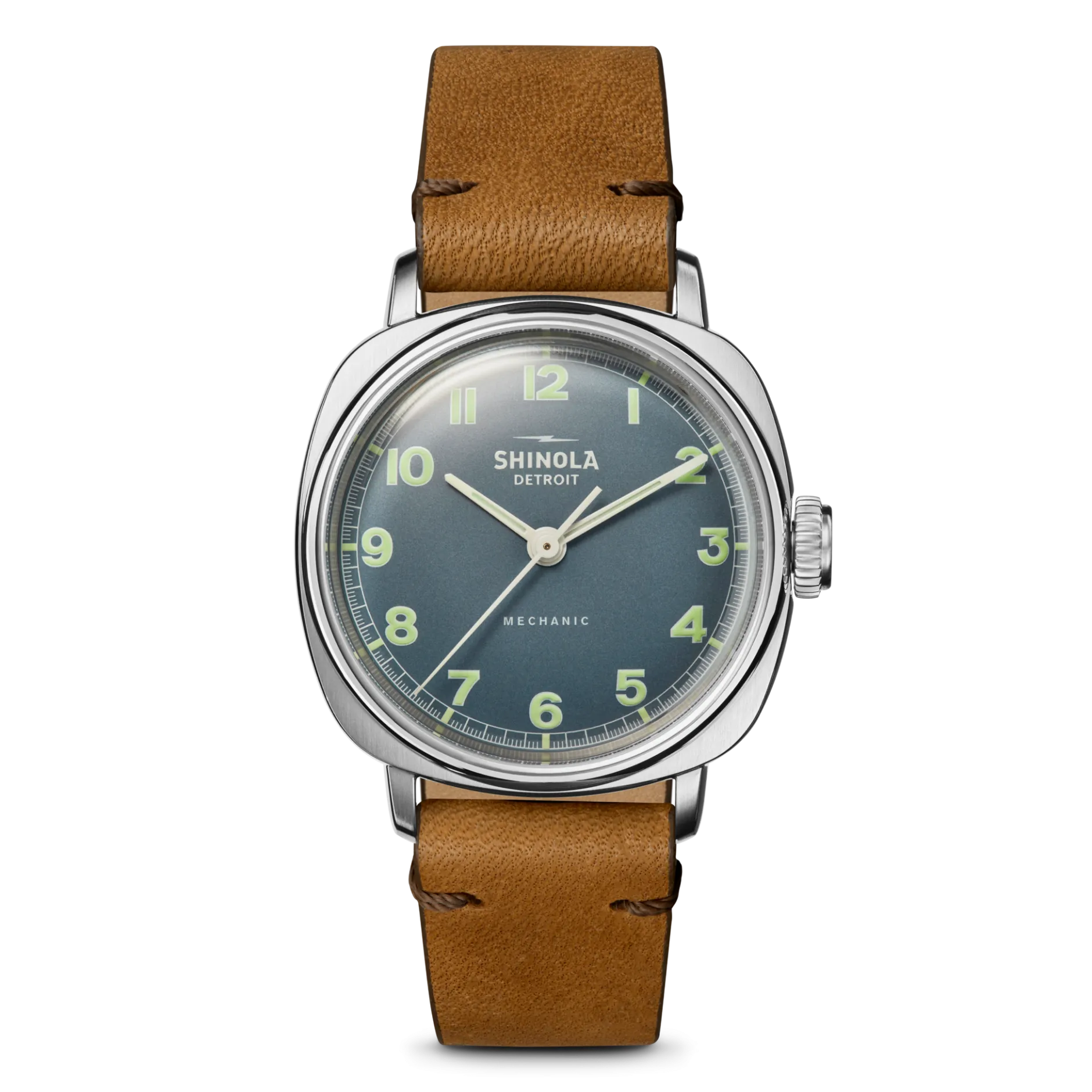 Best Shinola Mechanic Watch Steel Blue