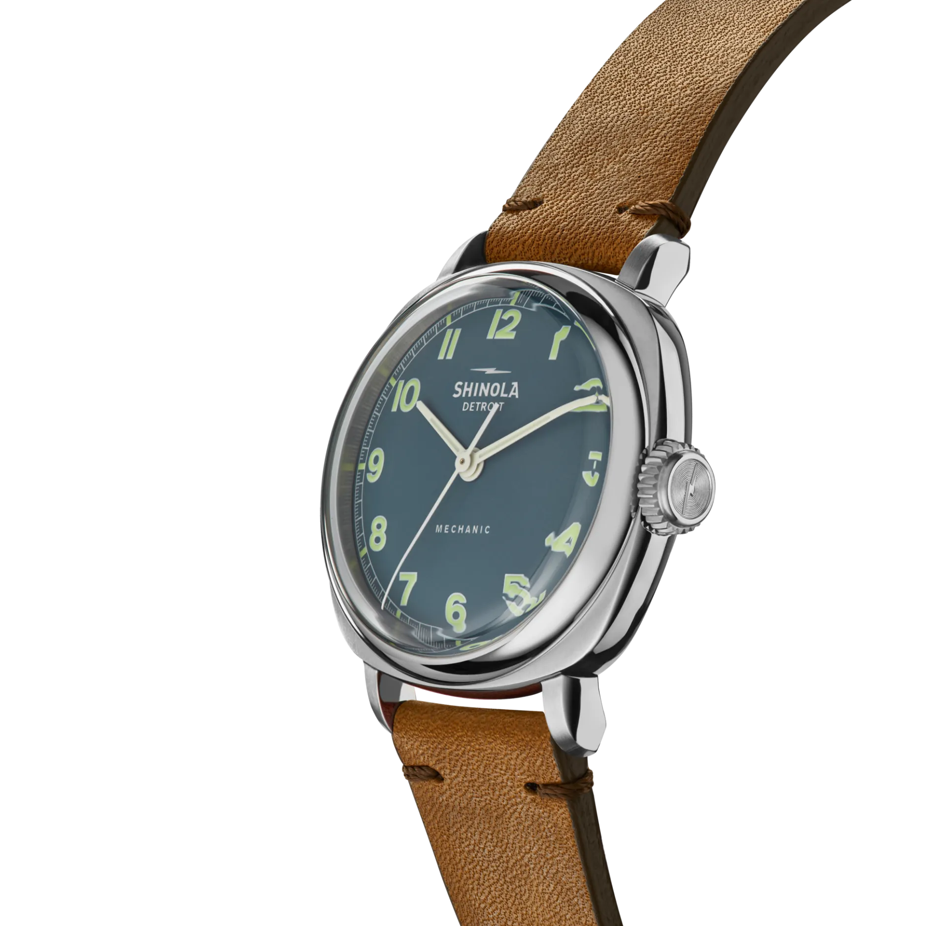 Best Shinola Mechanic Watch Steel Blue